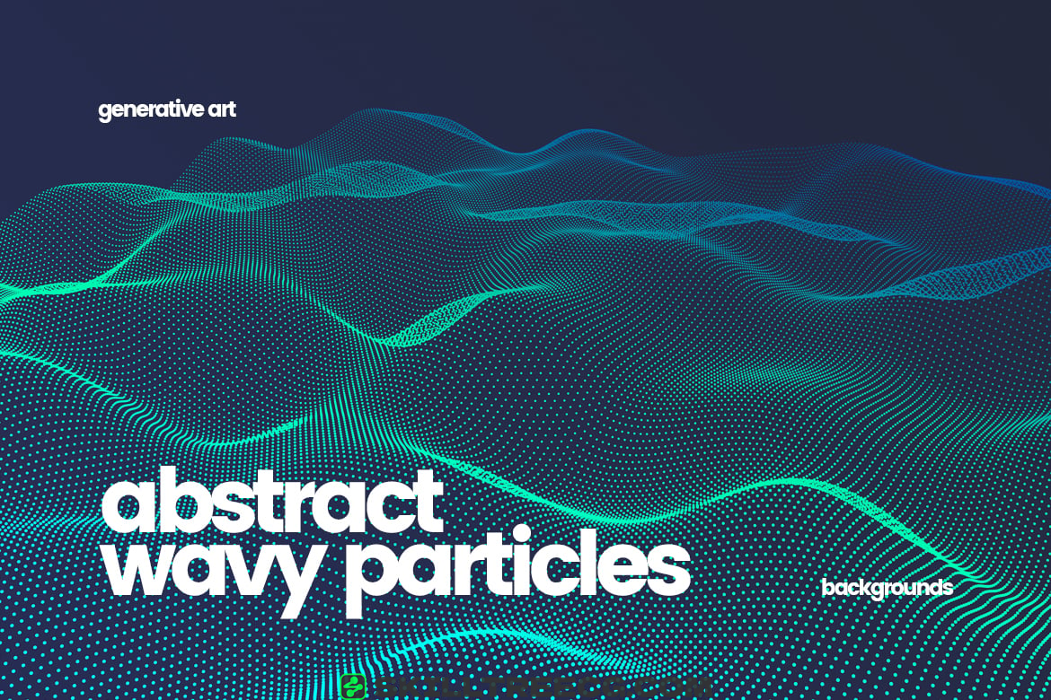 Wavy Particles Backgrounds（808769）-技能树